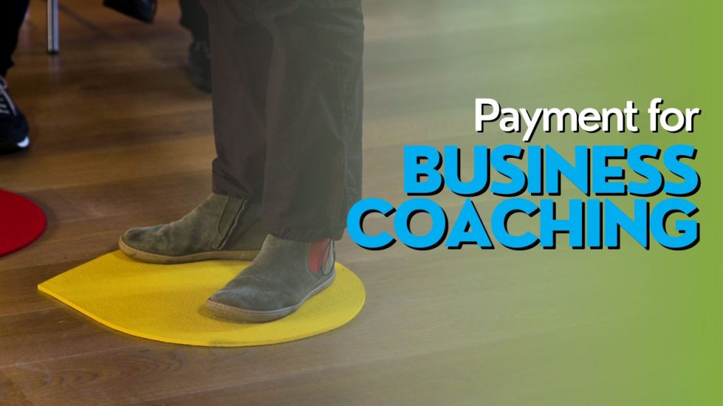 Payment for Business Coaching