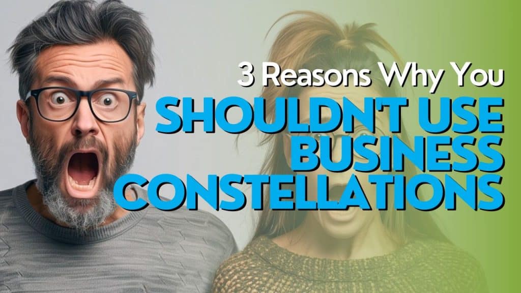 Why You Shouldn't Use Business Constellations